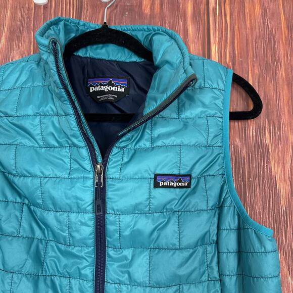 Patagonia Nano Puff Primaloft Women Vest Size Medium M - Picture 3 of 4